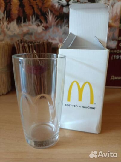 Стакан из макдональдса, новый