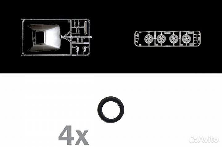 Сборная модель Lamborghini Diablo от Italeri 1:24