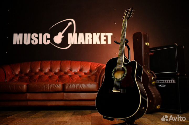 Электроакустическая Гитара (Комплект)