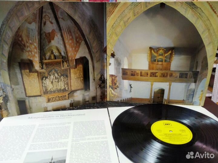 Орган 17в органная музыка винил Германия 1985