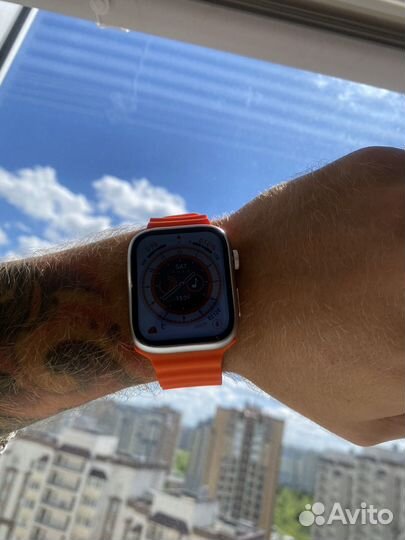 Силиконовый ремешок для Apple Watch 42,44,45,49