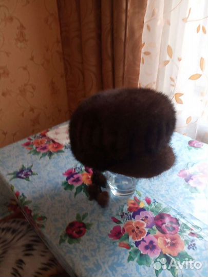 Шапка норковая женская