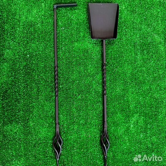 Совок и кочерга для мангала, набор