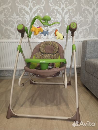 Детские электронные качели