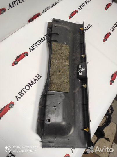 Накладка задней панели Mitsubishi Lancer 9