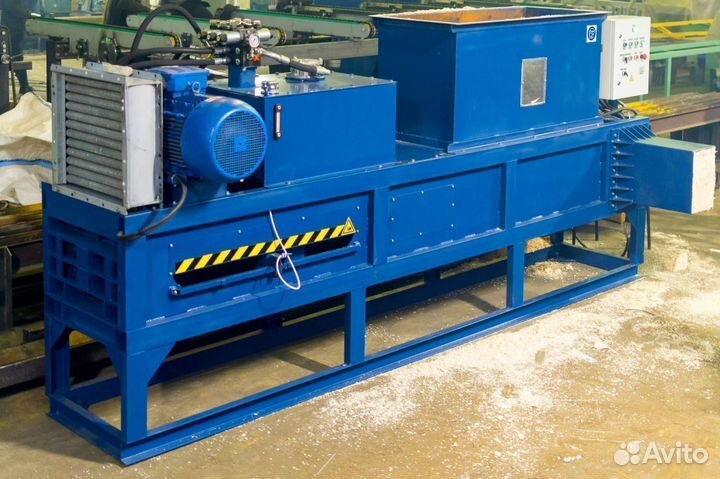 Пресс для упаковки опилок, стружки