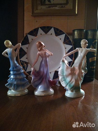 Фарфоровые статуэтки Танцовщицы