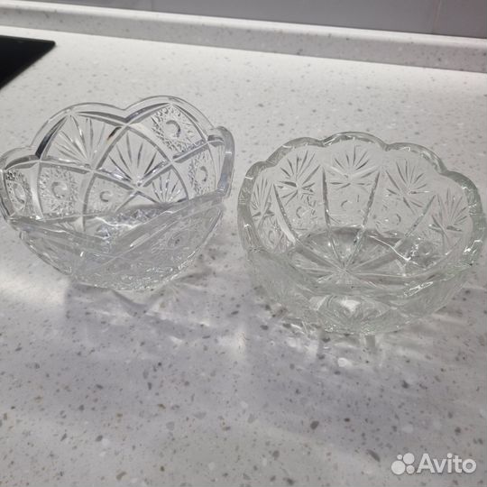 Ваза хрустальная