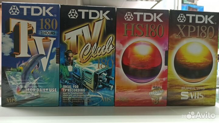 Видеокассеты VHS новые запечатанные