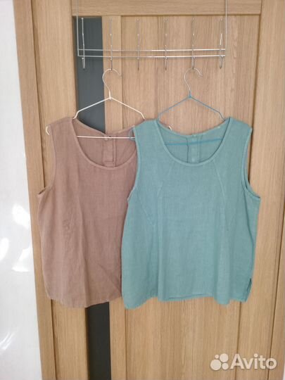 Топ женский льняной 50-52