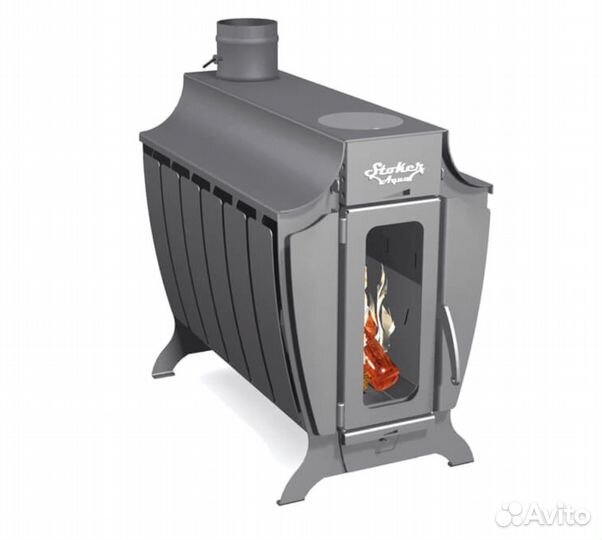 Отопительная печь Ермак Stoker 220 Aqua-C