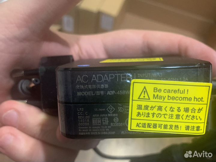 Новый блок питания asus 19v 2.37a 4.0x1.35