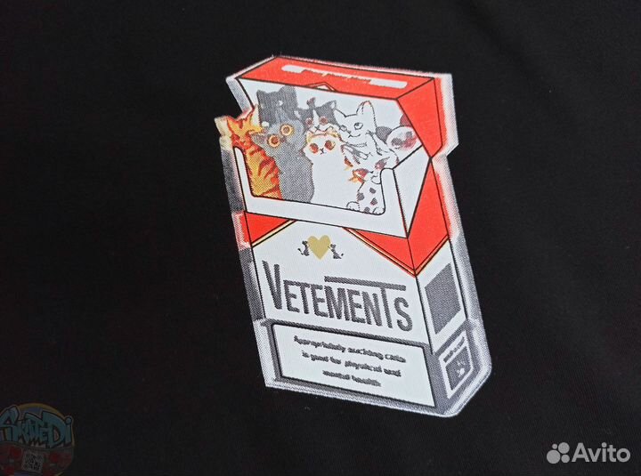 Футболка Vetements оверсайз