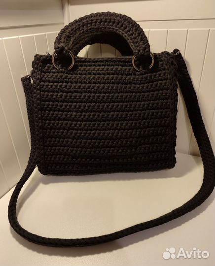 Сумка женская ручная работа вязанная