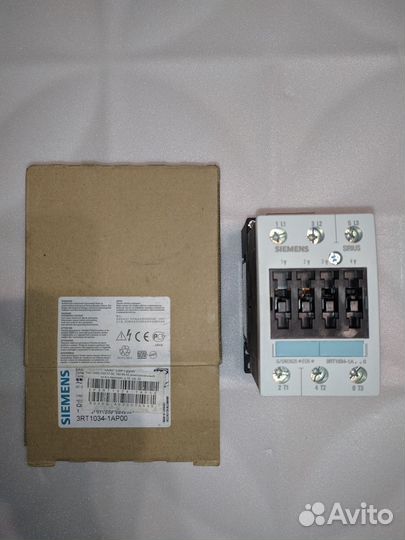 Контактор Siemens плюс тепловое реле Siemens