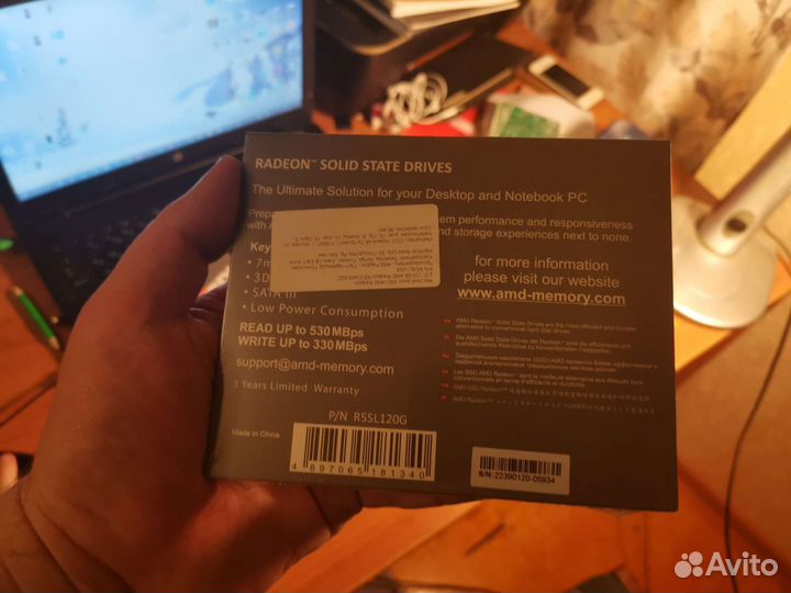 Жесткий диск SSD для ноутбука, компьютера