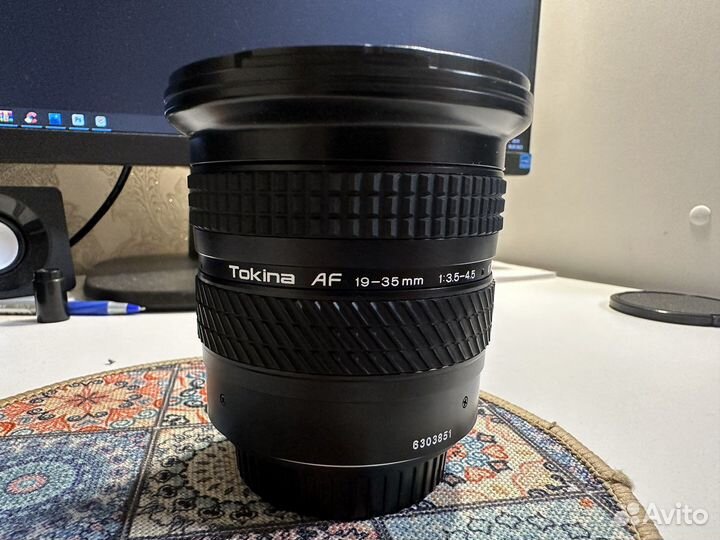 Объектив Tokina AF 19-35 mm 1:3,5-4,5