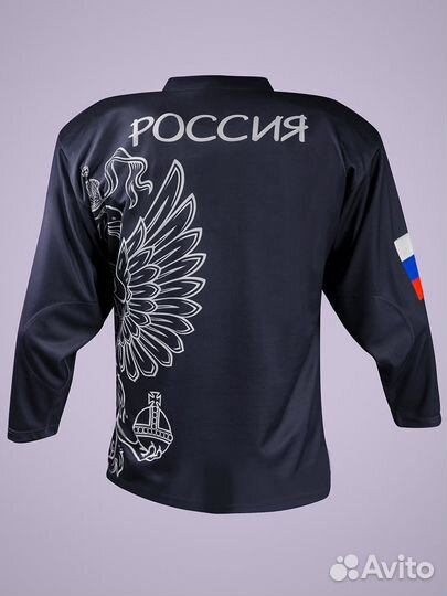 Хоккейный свитер (майка-цвет графитовый)