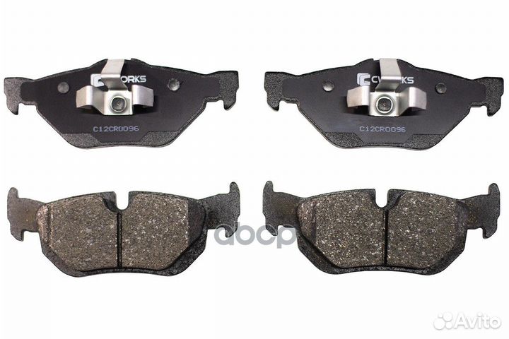Колодки задние cworks C12CR0096 C12CR0096 cworks