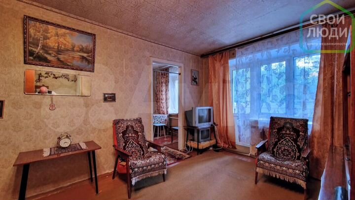 2-к. квартира, 43,6 м², 2/4 эт.