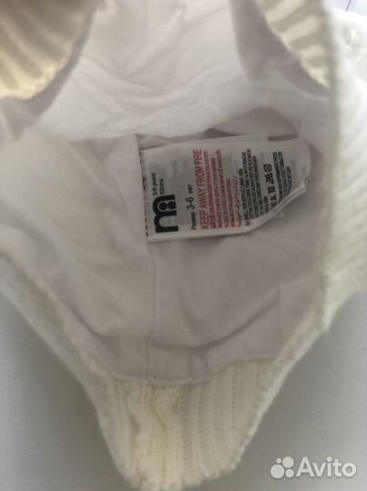 Шапка mothercare новая