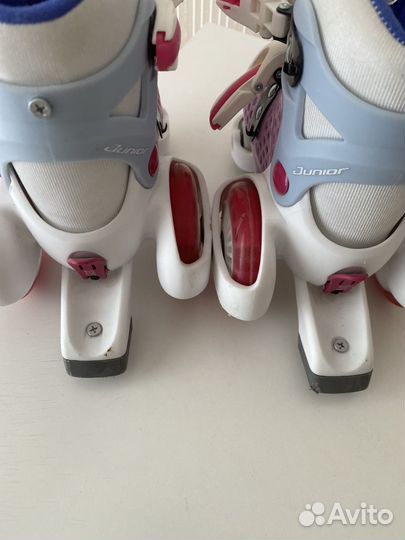 Роликовые коньки детские раздвижные