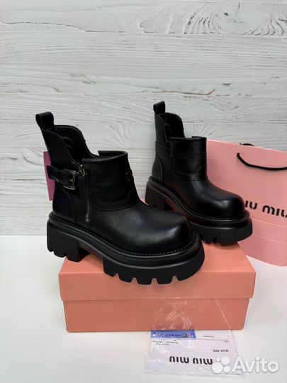 Miu miu ботинки