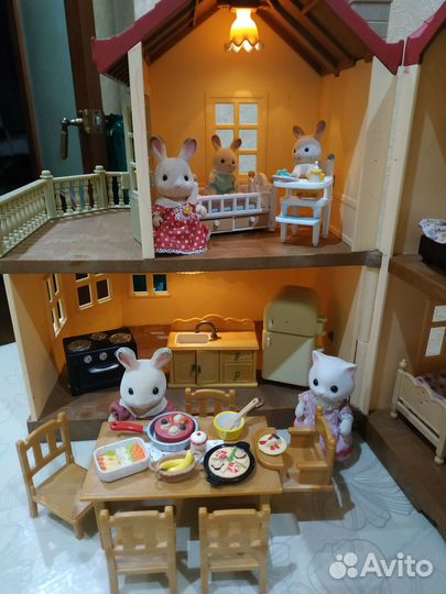 Sylvanian families сильвания фемели домики