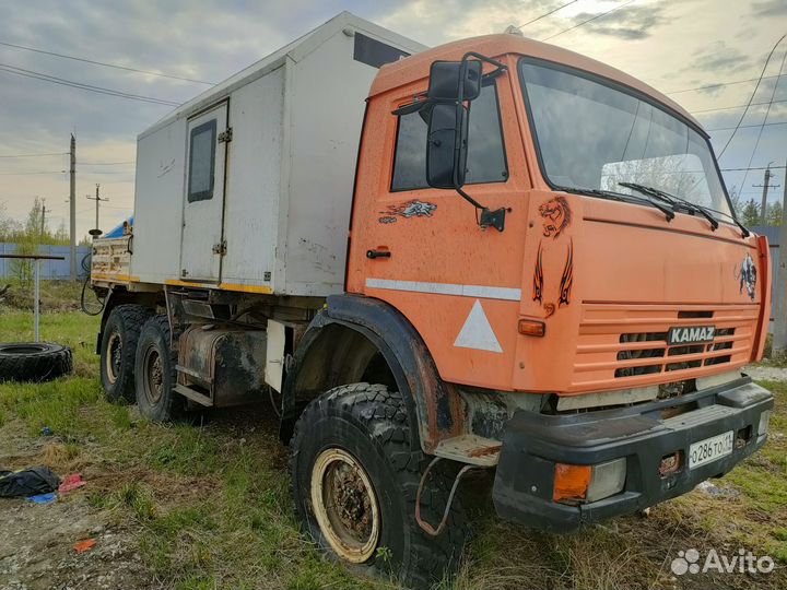 Прм с кму на шасси камаз