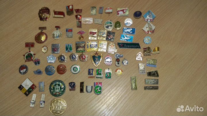 Значки времён СССР и РСФСР