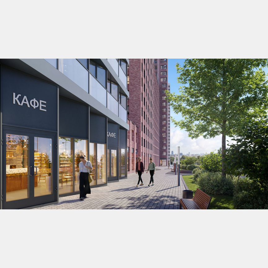 1-к. квартира, 42,2 м², 5/28 эт.