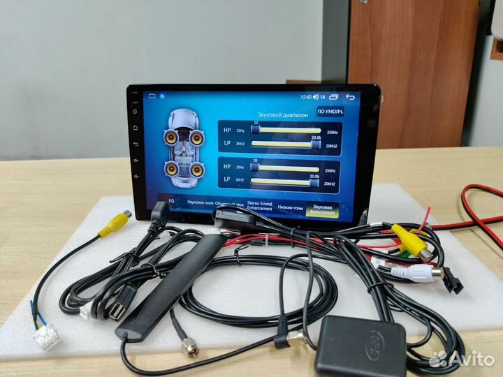 Магнитола Android 10 4*64Gb/8ядер4G/1280*720 qled