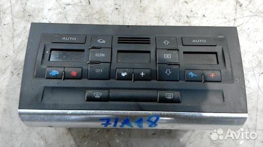 Блок управления печки и климат-контроля audi A4 B7
