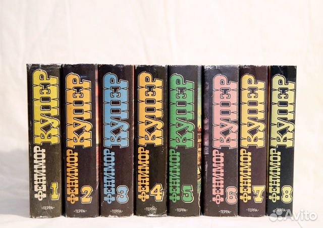 Фенимор Купер. Собрание сочинений в 8 томах