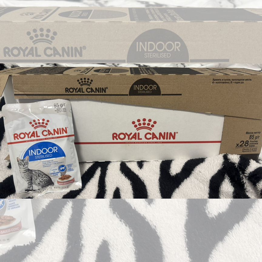 Мокрый корм для стерилизованных кошек royal canin