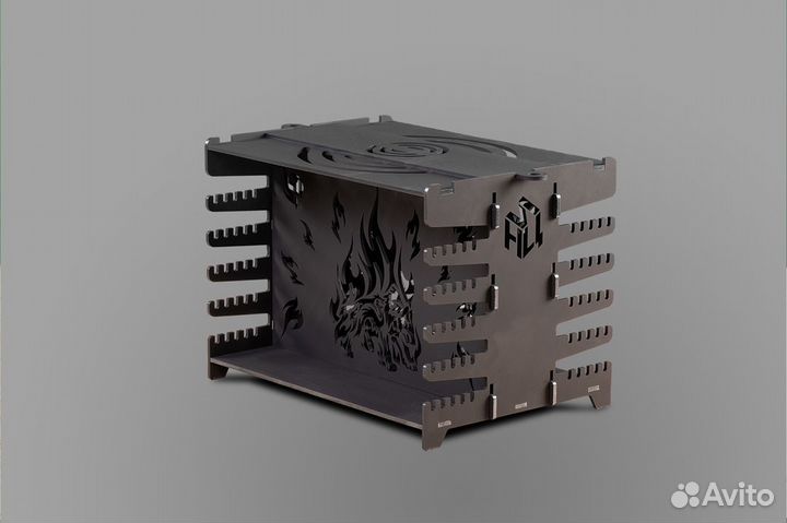 Мангал вертикальный разборный