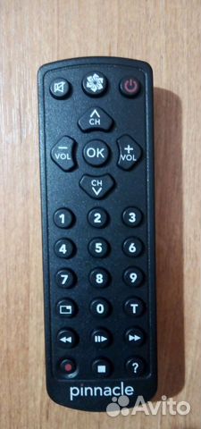 Пульт ду от тв тюнера pinnacle