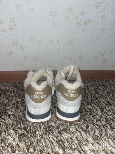 Кроссовки New balance 574 с мехом