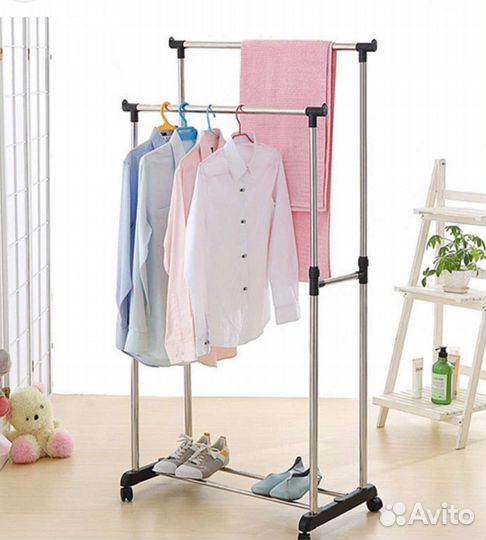 Вешалка напольная двойная(новая)