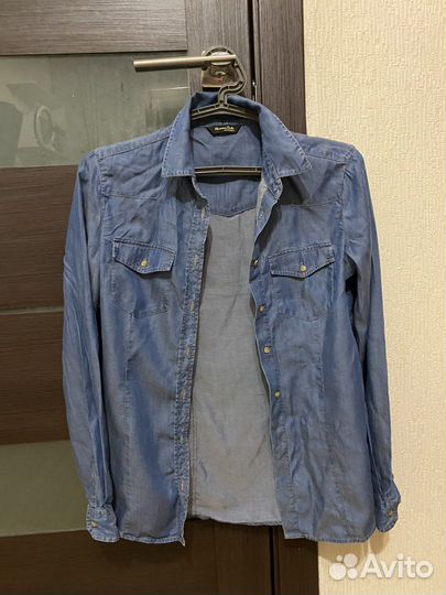 Джинсовая рубашка новая