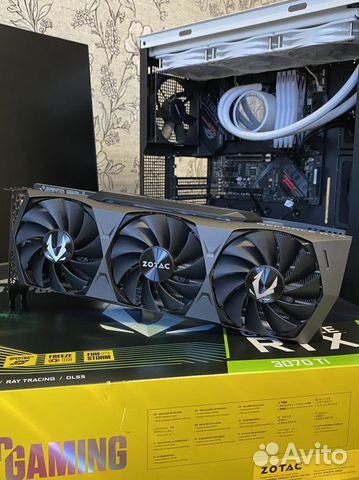 Видеокарта RTX 3070 Ti 8gb Zotac Trinity