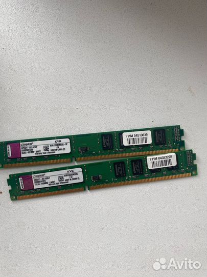 Kingston 4 гб DDR3 1600 мгц