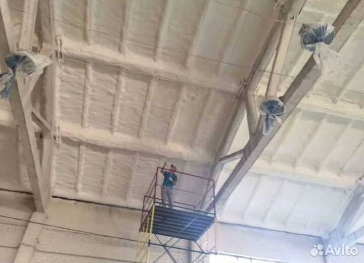 Утепление дома пенополиуретаном (ППУ)