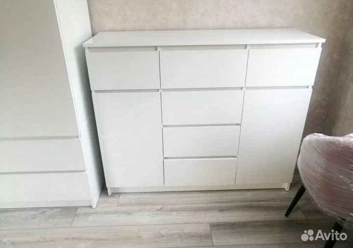 Комод Охта 1200.4 Белый