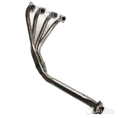 Труба выхлопная черная Honda CB400 (коллекторштан