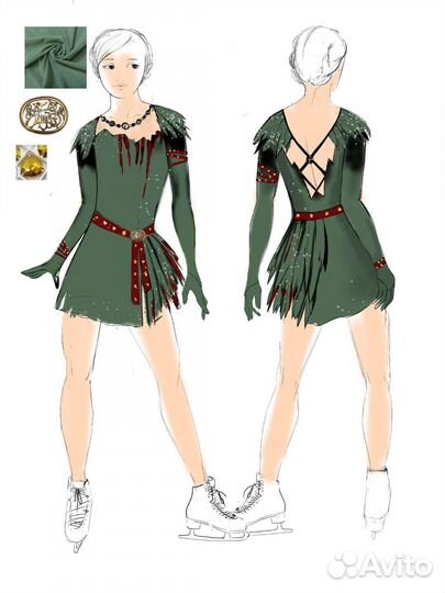 Эскизы и Пошив костюмов для выступлений