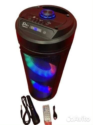 Колонка беспроводная с караоке ZQS-6212