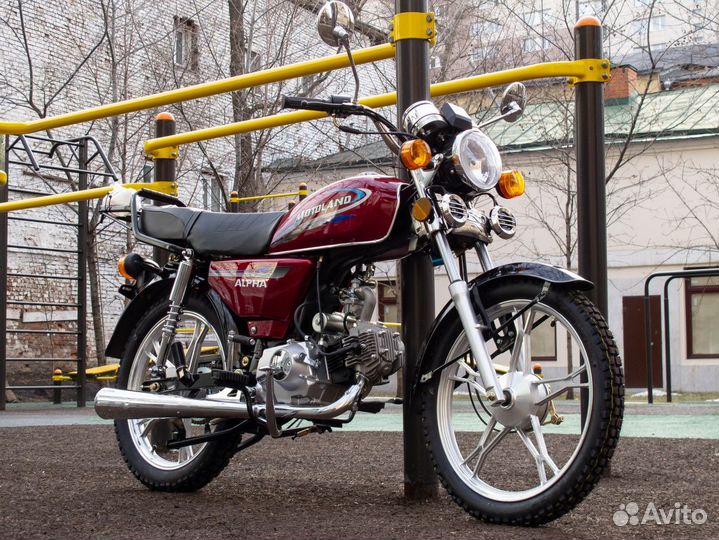 Мопед motoland alpha 11