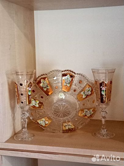 Посуда богемия