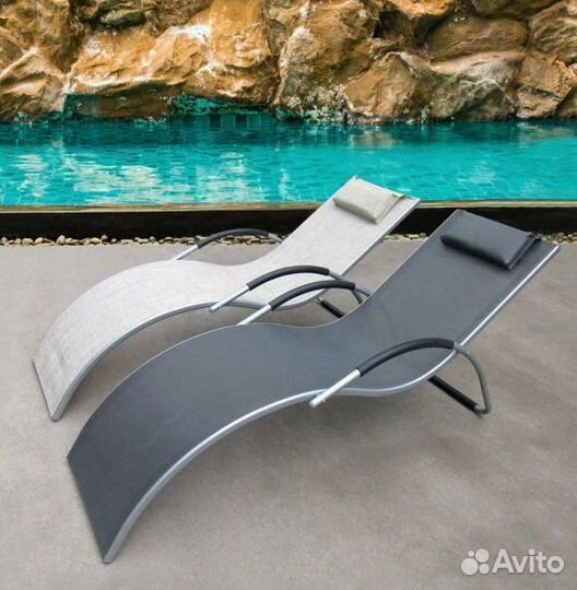 Шезлонг лежак 
